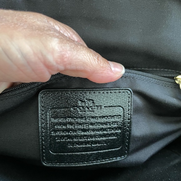Coach Sierra satchel black new - Picture 7 of 7